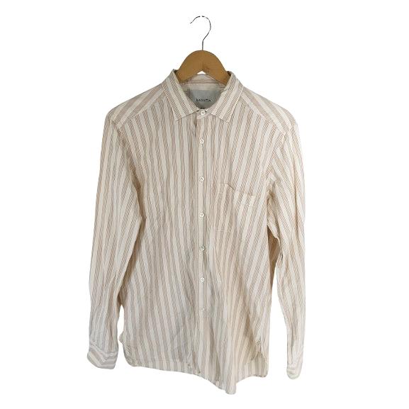 バグッタ Bagutta シャツ 長袖 ボタン ストライプ マルチカラー サイズM QQQ メンズ