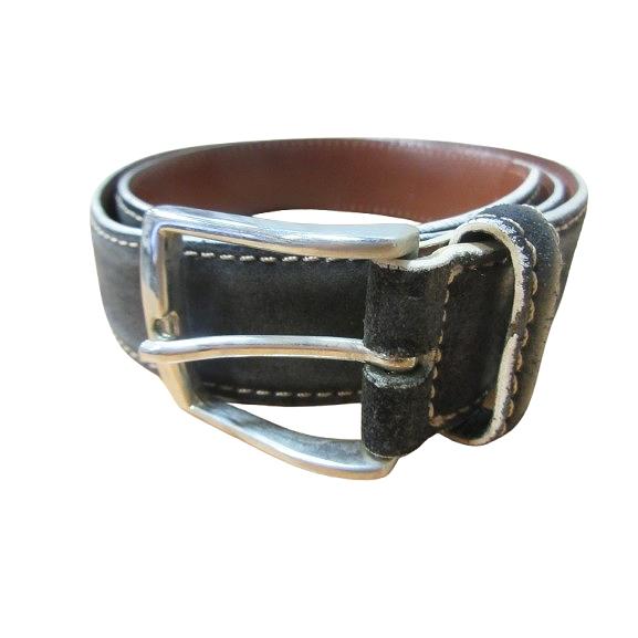 アンダーソンズ Anderson's ベルト ハトメ 無地 レザー 黒 QQQ メンズ