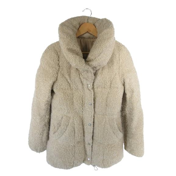 フロールバイルゥーデルゥ Flow by Rew de Rew ダウン ジャケット コート プードル...