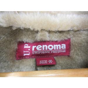 レノマ renoma U.P ムートン コート...の詳細画像3