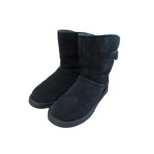 アグ オーストラリア UGG australia ムートン ブーツ 無地 靴 サイズ 23 黒 QQQ レディース