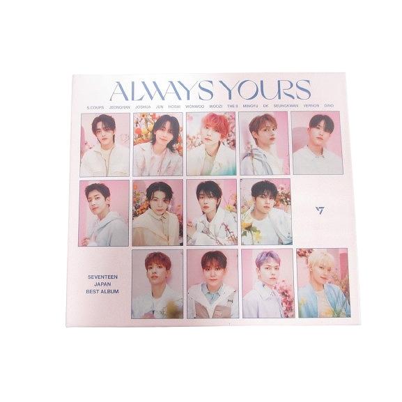 SEVENTEEN ALWAYS YOURS JAPAN BEST ALBAM CD 二枚組 QQQ...