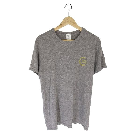 ミッレミリア Mille Miglia プルオーバー Tシャツ 半袖 プリント ロゴ グレー サイズ...