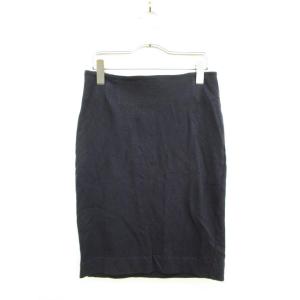 シンゾーン Shinzone スカート タイト ミニ スウェット 38 紺 ネイビー /KY レディ...