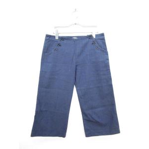 アイロニー irony パンツ ハーフ コットン 1 紺 ネイビー /☆y レディース
