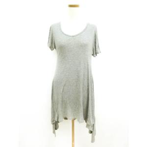 dosa 【定価8.3万】ドーサ *wrap dress*2シルク絹チャコールグレー