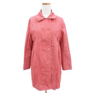 エムフィル M・fil コート ダッフル ロング ウール 38 ベージュ