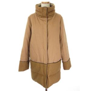 UNTITLED（アンタイトル） ウールカシミヤ ノーカラーコート アウター