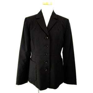 レリアン Leilian テーラードジャケット シングル 総裏地 ベロア