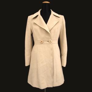 UNTITLED（アンタイトル） ウールカシミヤ ノーカラーコート アウター