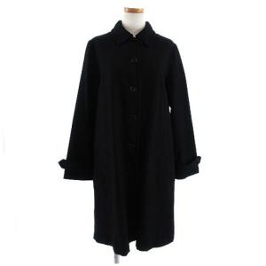 イエナ IENA ビーバートラペーズコート ステンカラー ロング ウール 36