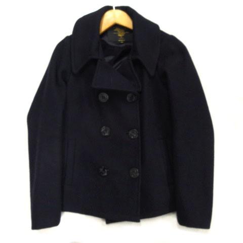 フィデリティ FIDELITY for SHIPS コート Ｐコート メルトン ダブル ウール混 ネ...