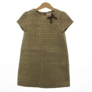 BURBERRY（バーバリー） ポロワンピース 半袖 ノバチェックトリム 6Y