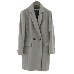 AP STUDIO エーピーストゥディオ　ウールロングコート　グレー　F AP STUDIO / エーピーストゥディオ | 2021AW SCENTOF ウール
