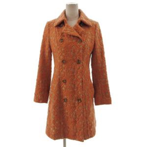 エポカ EPOCA ツイード ジャケット コットン混 チェック スナップ