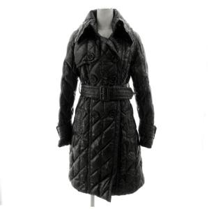 美品 モンクレール アクセンチュア ダウンコート ブラック 1 クリーニング済 MONCLER モンクレール ACCENTEUR アクセンチュア ダウンコート