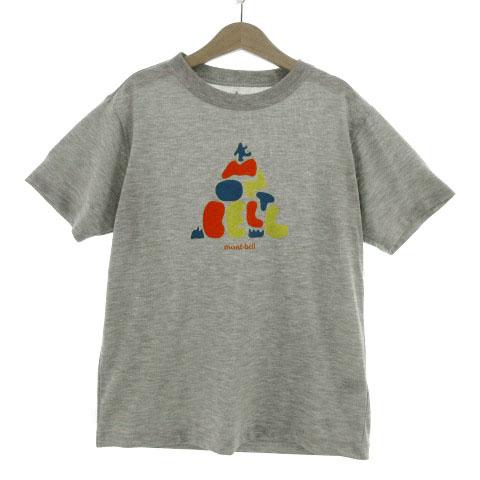 モンベル Montbell Tシャツ 半袖 WIC.T Kid&apos;s おやま 1114423 ロゴプリ...