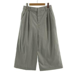 オーラリー AURALEE タンクトップ リブ コットン シンプル グリーン 緑