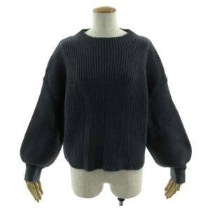 美品 St.Johns 3rd club セントジョンズサードクラブ ダメージ加工 ニットセーター SJ23-0199L Sサイズ グレー レディース 古着 中古 USED 美品 St.Johns 3rd club セントジョンズサードクラブ ダメージ加工