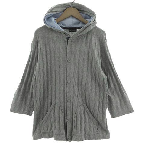 THE SHOP TK MIXPICE タケオキクチ ジャケット フーディー 七分袖 袖ロールアップ...