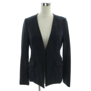 プラステ PLST ウォームリザーブカラーレスジャケット ノーカラー