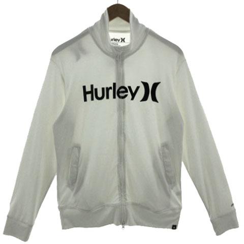 ハーレー Hurley ジャケット 水陸両用 スタンドカラー ロゴプリント 長袖 サムホール UPF...