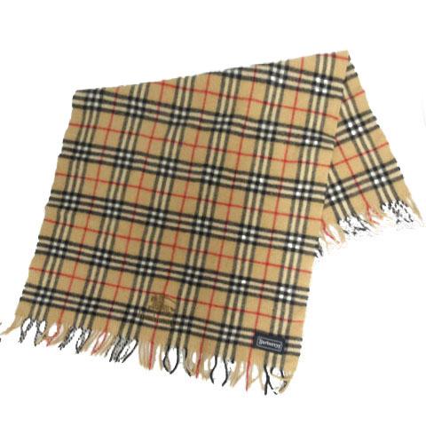 バーバリーズ Burberrys ひざ掛け ブランケット マフラーもOK ノバチェック ロゴ刺繍 ウ...