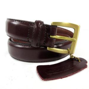 DIESEL（ディーゼル） ベルト レザー 牛革 本革 ロゴ 85/34 黒