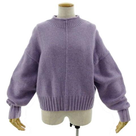 マカフィー MACPHEE トゥモローランド ラムカシミヤ ビルドネックプルオーバー 12-02-2...