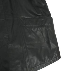 バルマン BALMAIN 羊革 レザーステンカ...の詳細画像5