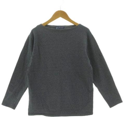 セントジェームス SAINT JAMES ウェッソン カットソー ボートネック 長袖 ロゴ フランス...