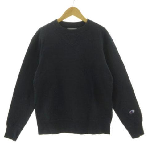 チャンピオン CHAMPION Vガゼットスウェットトレーナー C8-M009R ロゴワッペン 長袖...