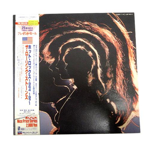 ザ・ローリング・ストーンズ ベストアルバム ホット・ロックス1964-1971 日本盤 レコード2枚...
