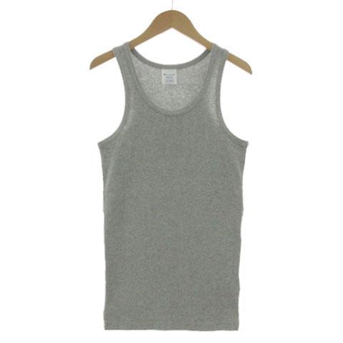 未使用品 チャンピオン CHAMPION ベーシック リブ タンクトップ C3-X362 ワンポイン...