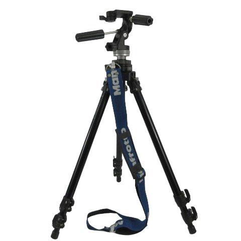 マンフロット Manfrotto 055CB 三脚＋雲台141RC ショルダーストラップ付 ブラック...