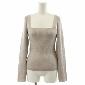 未使用品 ディレクトワール DIRECTOIRE ニットワンピース ロング丈  