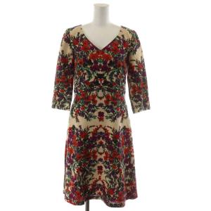 シビラ SYBILLA 美品 GBHGB38450 ボタニカルフラワープリントスカート