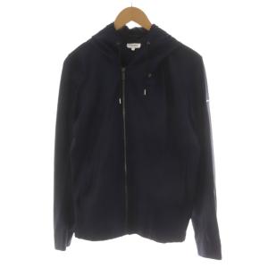 レノマ renoma ジップアップパーカー ジャケット 上着 M 紺 ネイビー 長袖 フード付き /RR ■MU メンズ
