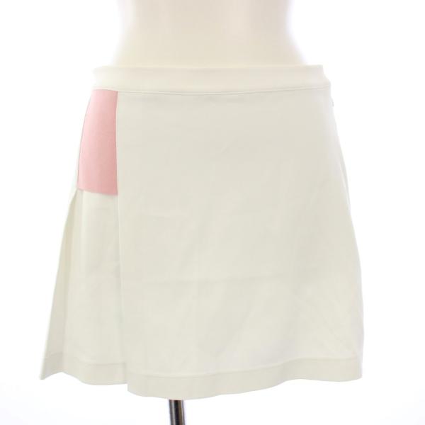 トリーバーチ TORY BURCH SPORT ゴルフウェア ミニスカート XS 白 54629 /...