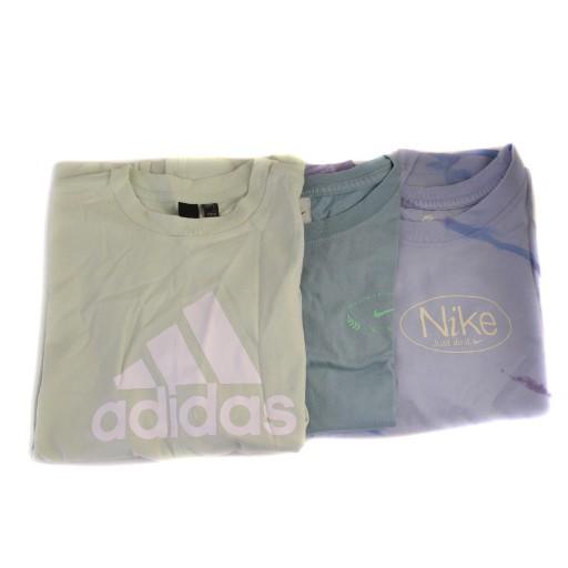ナイキ NIKE アディダス adidas まとめ売り 3点セット Tシャツ カットソー 半袖 S ...