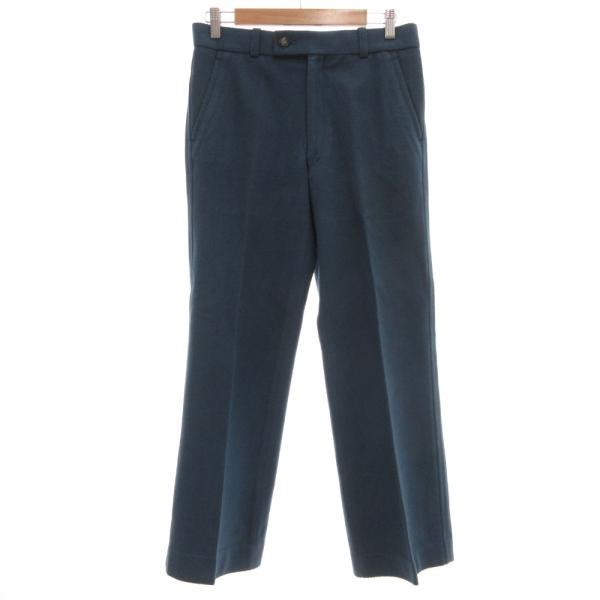 ウッドハウス WOOD HOUSE ヴィンテージ パンツ スラックス センタープレス 79 青 ブル...