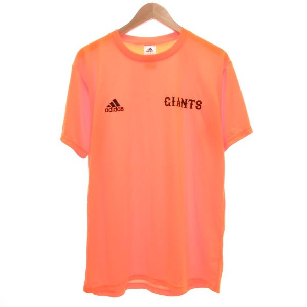 アディダス adidas ジャイアンツ GIANTS Tシャツ 半袖 プリント O オレンジ /JS...