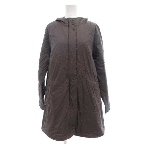 クロコダイル CROCODILE 中綿コート フード ナイロン M グレー /JS ■GY66 レデ...