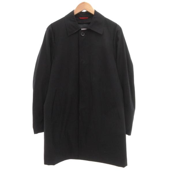 LES MUES ステンカラーコート ロング ライナー M 黒 ブラック /JS ■ECF001 メ...