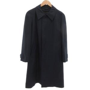 ファッションハウスサンヨウ fashion house sanyo コート 165-90-78 紺 ネイビー 無地 長袖 ステンカラー ECF001 /ML ■ECF001 メンズ