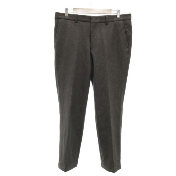 アクセル AXEL パンツ スラックス ヘリンボーンプリント LL グレー /JS ■ECF003 ...