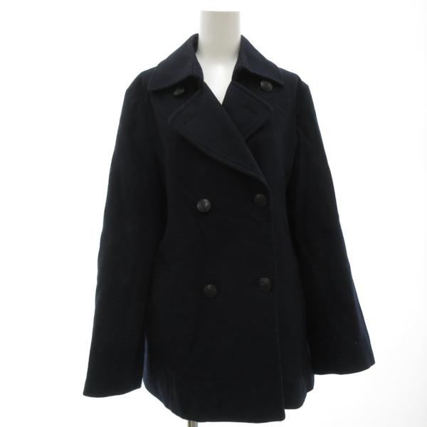 SKYWARD ピーコート Pコート ダブルボタン メルトン M 紺 ネイビー /JS ■ECF00...
