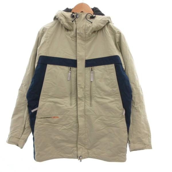 AIR TO GROUND A SEVEN マウンテンパーカー スキーウェア L ベージュ ナイロン...