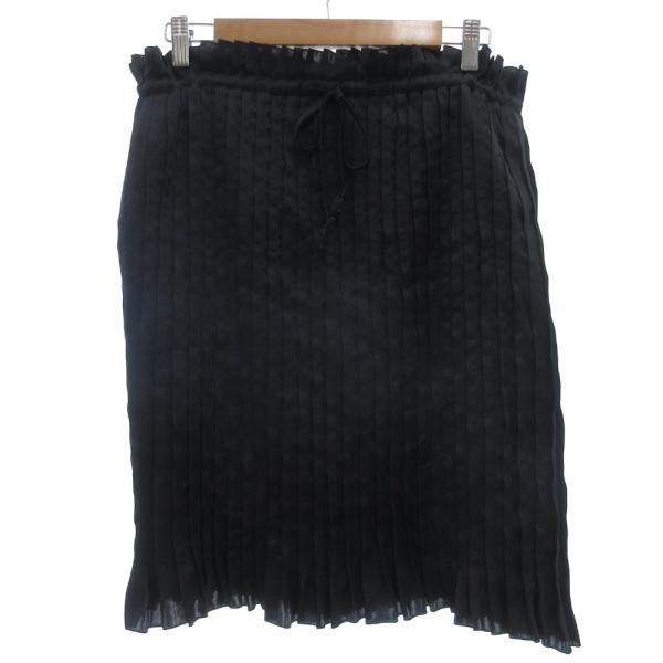 49アベニュー ジュンコシマダ 49AV. junko shimada プリーツスカート ひざ上丈 ...