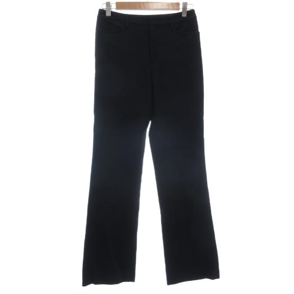 アー・ヴェ・ヴェ ミッシェルクラン a.v.v パンツ スラックス ウール ナイロン 38 黒 ブラ...